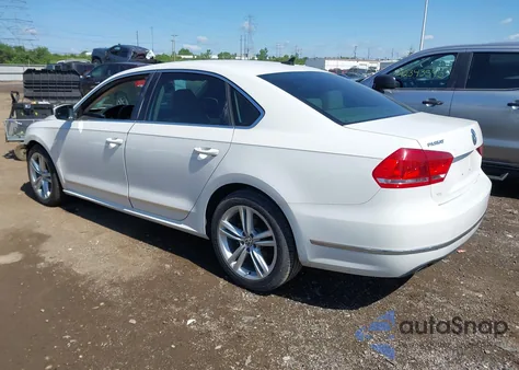 2013 Volkswagen Passat 2.0L Tdi Se from USA, damaged, VIN 1VWBN7A37DC039584